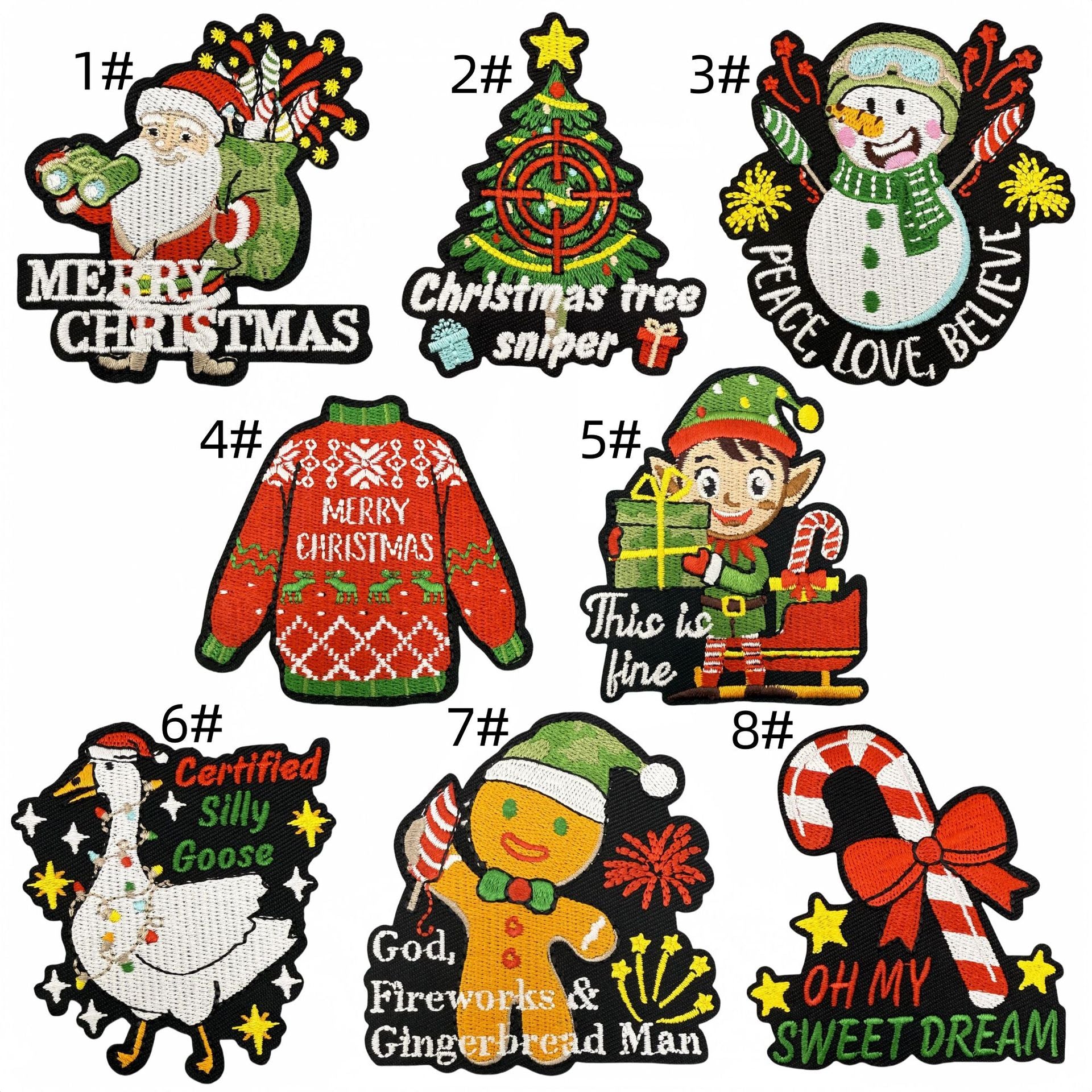 Wholesale  Embroidered Patch with Adhesive Embroidery